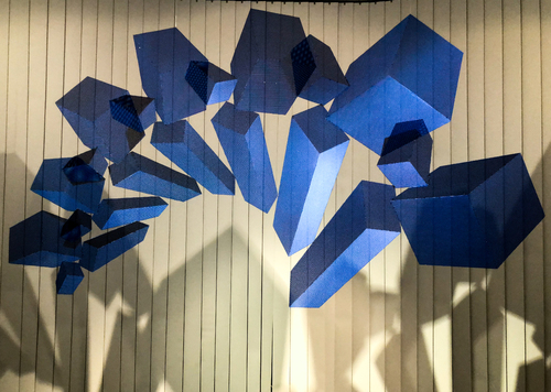 Tapiz M535 - Iridescent Blue, 2018