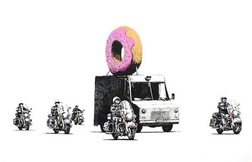 Strawberry Donuts, 2009 (signed)