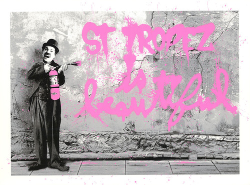 St. Tropez Is Beautiful (II) - Pink, 2022