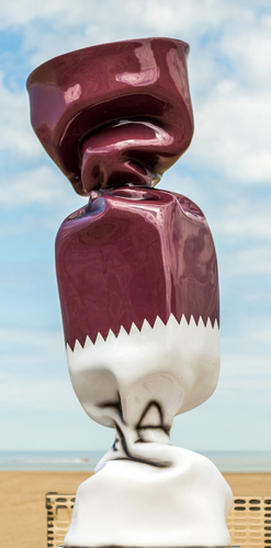 Wrapping Bonbon - Drapeau Qatar N°1439, 2011