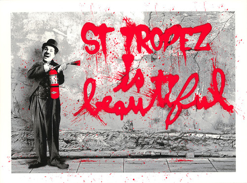 St. Tropez Is Beautiful (II) - Red, 2022