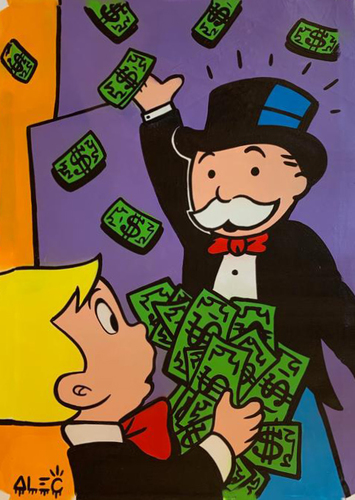 Richie gives all the cash to Monopoly