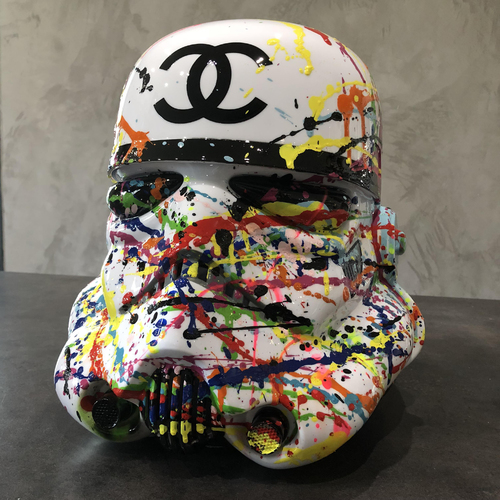 Casque Stormtrooper Chanel special addiction, 2018
