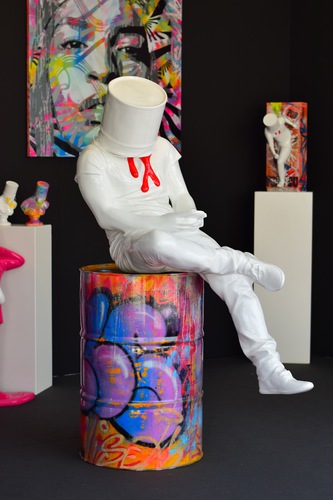 Blind - Blanc/Rouge
