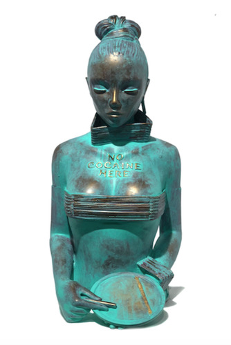 No Cocaine Here Sculpture