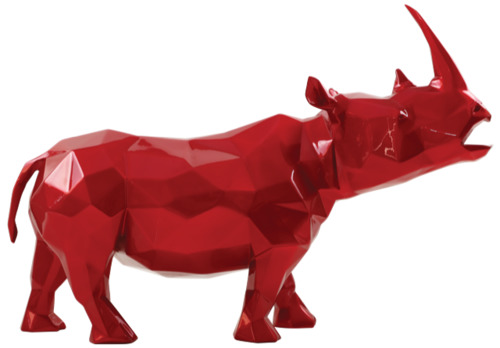 Rhinocéros - Rouge Flamme