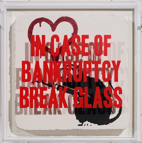 In case of bankruptcy - Love Rat Red Glitter, 2020
