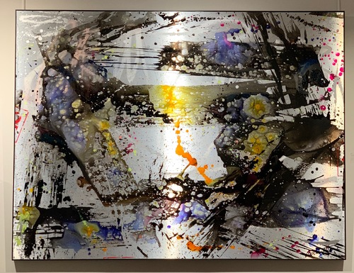 Abstract gris
