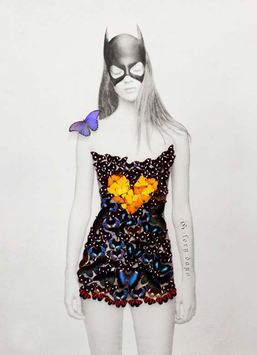 Kate Moss Butterfly (Superhero)
