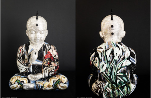 Punkbuddha large "Courting" feat. Delimpicka, 2019